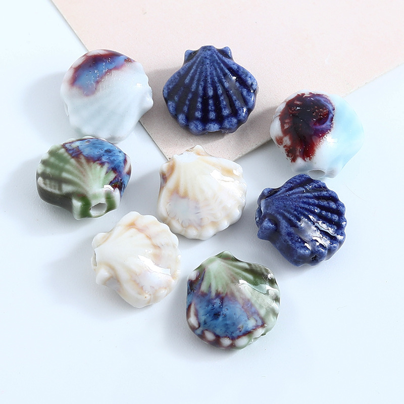 Snake Plant Ceramic - 10PCS Ofen Gedreht Kleine Muscheln Keramik