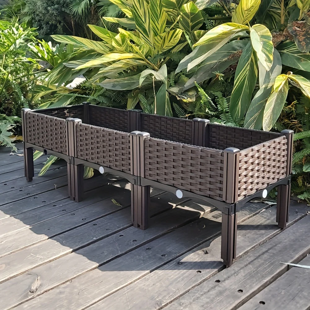 Plant Parenting - Große Kapazität Garten Bett Gemüse Pflanzbox