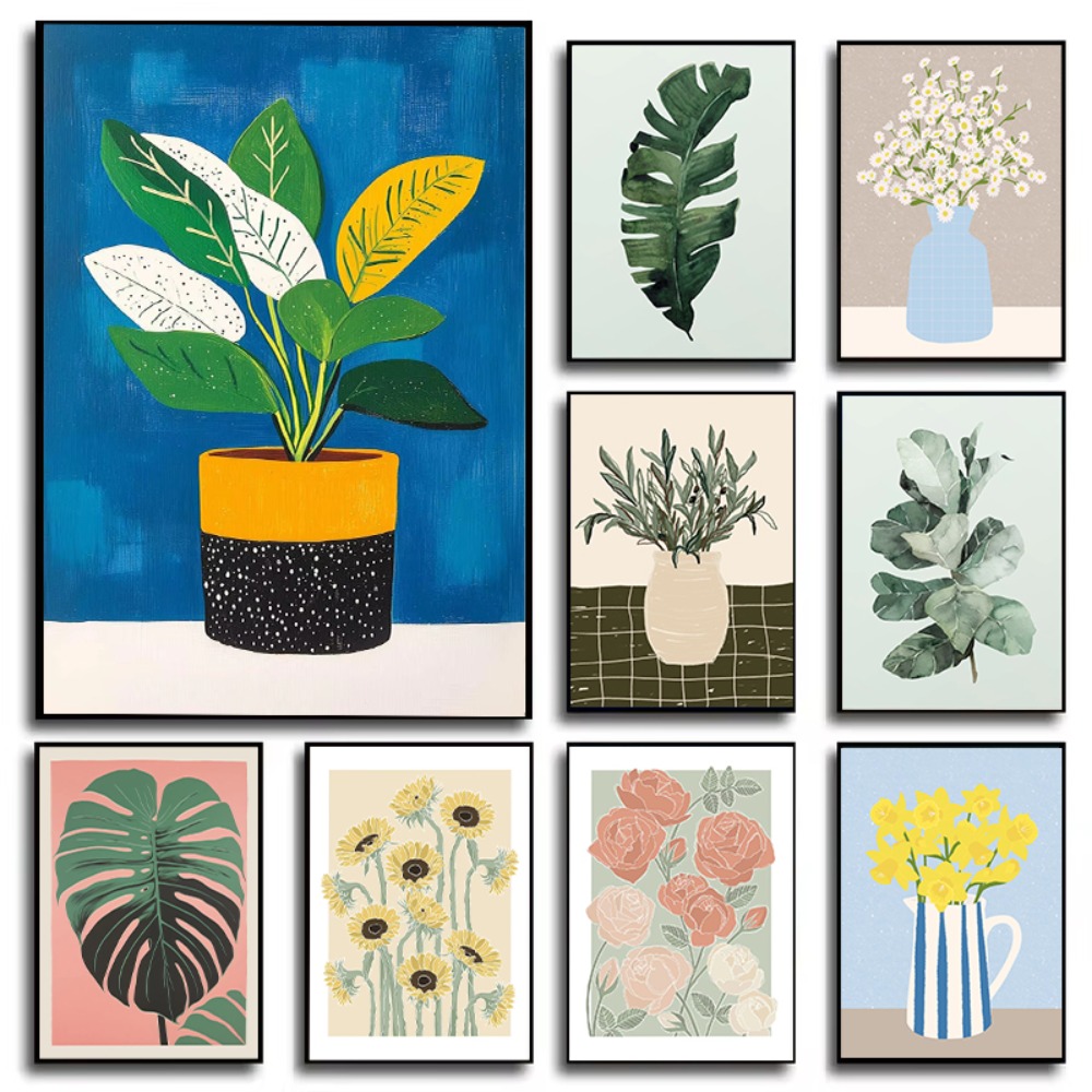 Garten-Blumenvase Kunstposter  – Plant Parenting Bewertung und Preis