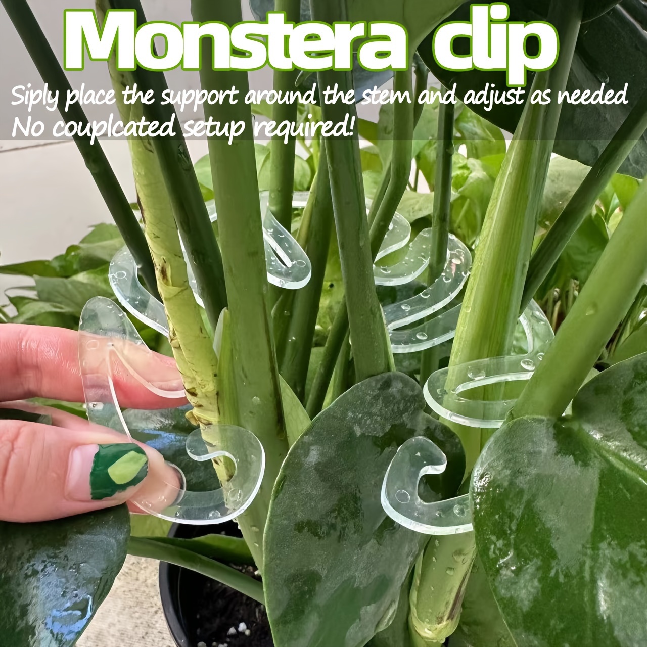 Flexible Kunststoff-Monstera-P – Variegated Monstera Node Bewertung und Preis