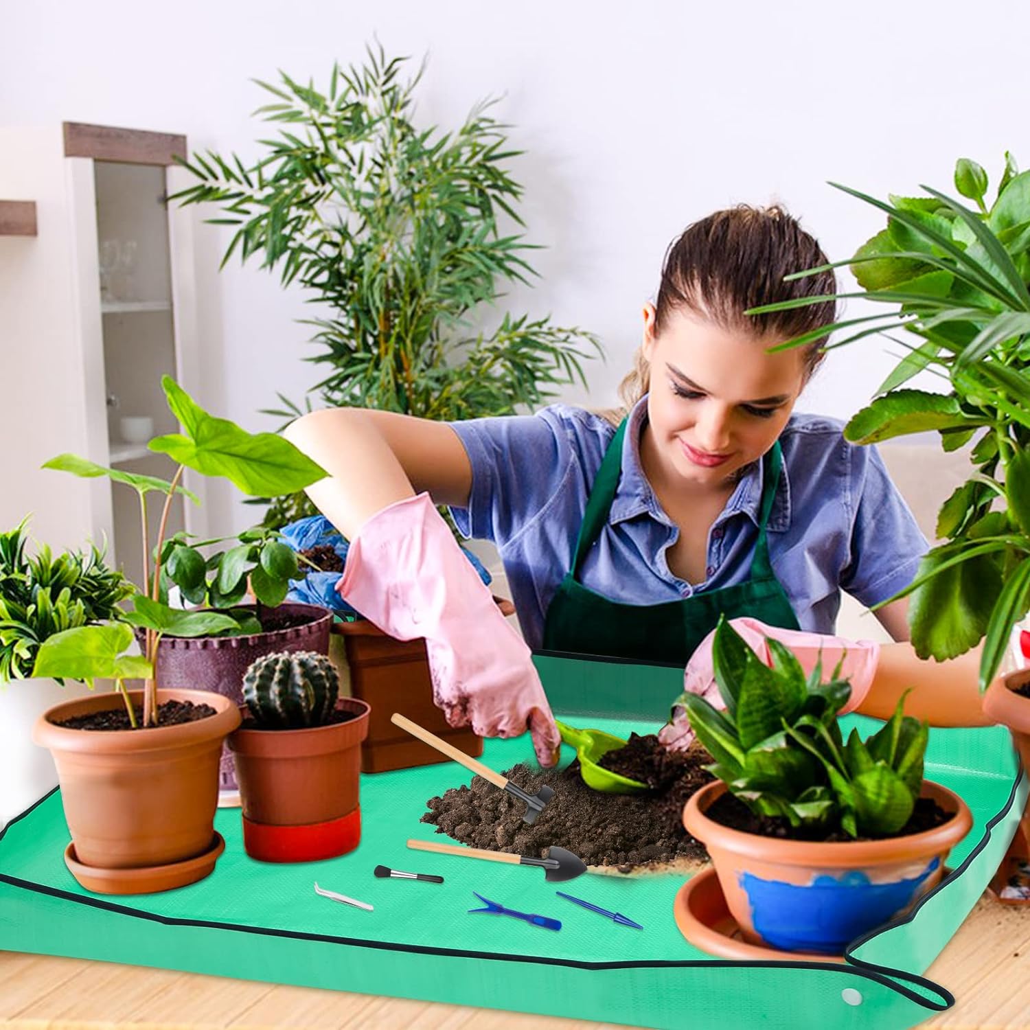 Verdickte wasserdichte Matten  – Snake Plant Ceramic Bewertung und Preis